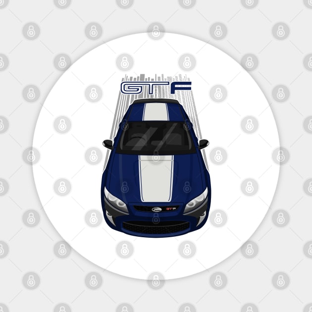 Ford Falcon GT-F 351 - Blue - White Stripe Magnet by V8social